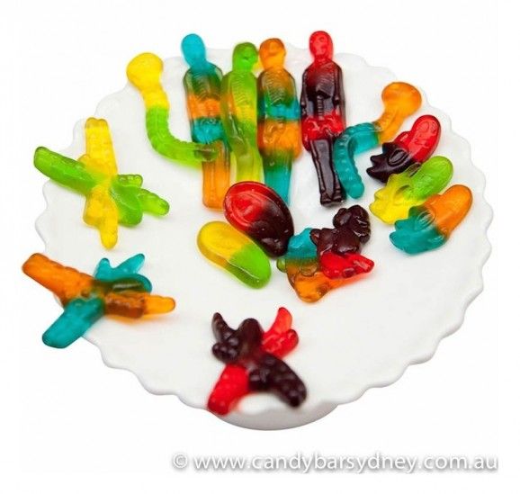 Horror Mix Lollies by Trolli