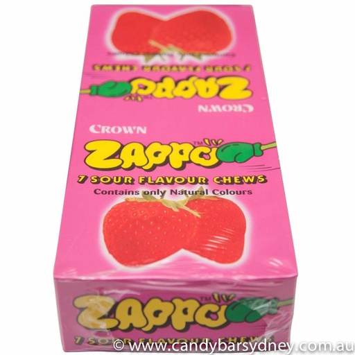 Zappo Strawberry Chews 60 Pack