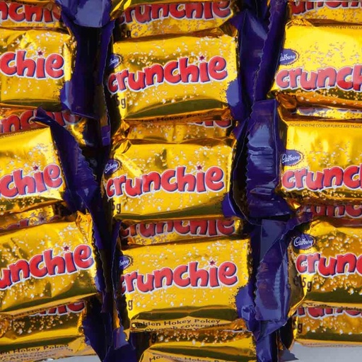 Cadbury Crunchie Chocolate Bars 5kg Box