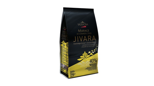 Valrhona Jivara 40% Milk Couverture Chocolate Feves 3kg