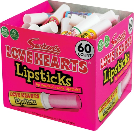 Swizzels Love Heart Lipsticks 6g