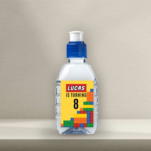 Lego Pop Top Water Bottle Sticker