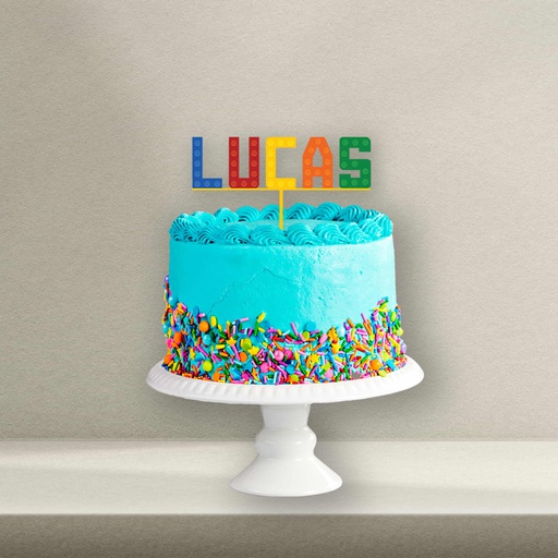 Lego Birthday Cake Topper