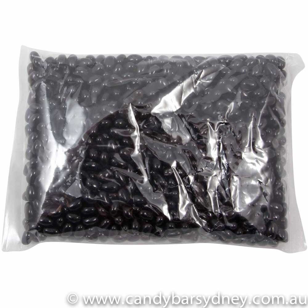 Black Mini Jelly Beans 1kg
