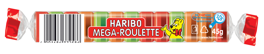 Haribo Mega Roulette Bulk Box