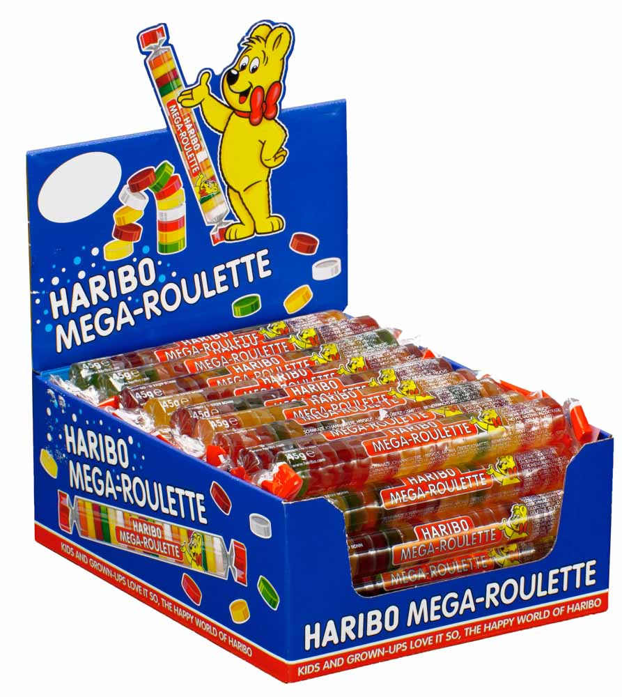 Haribo Mega Roulette Bulk Box