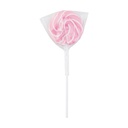 Pink Mini Swirl Lollipops 24 pack (288g)