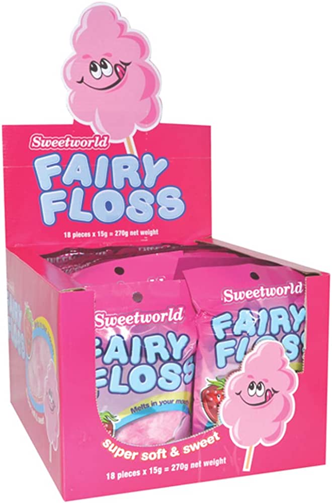 Sweetworld Fairy Floss 15g x 18