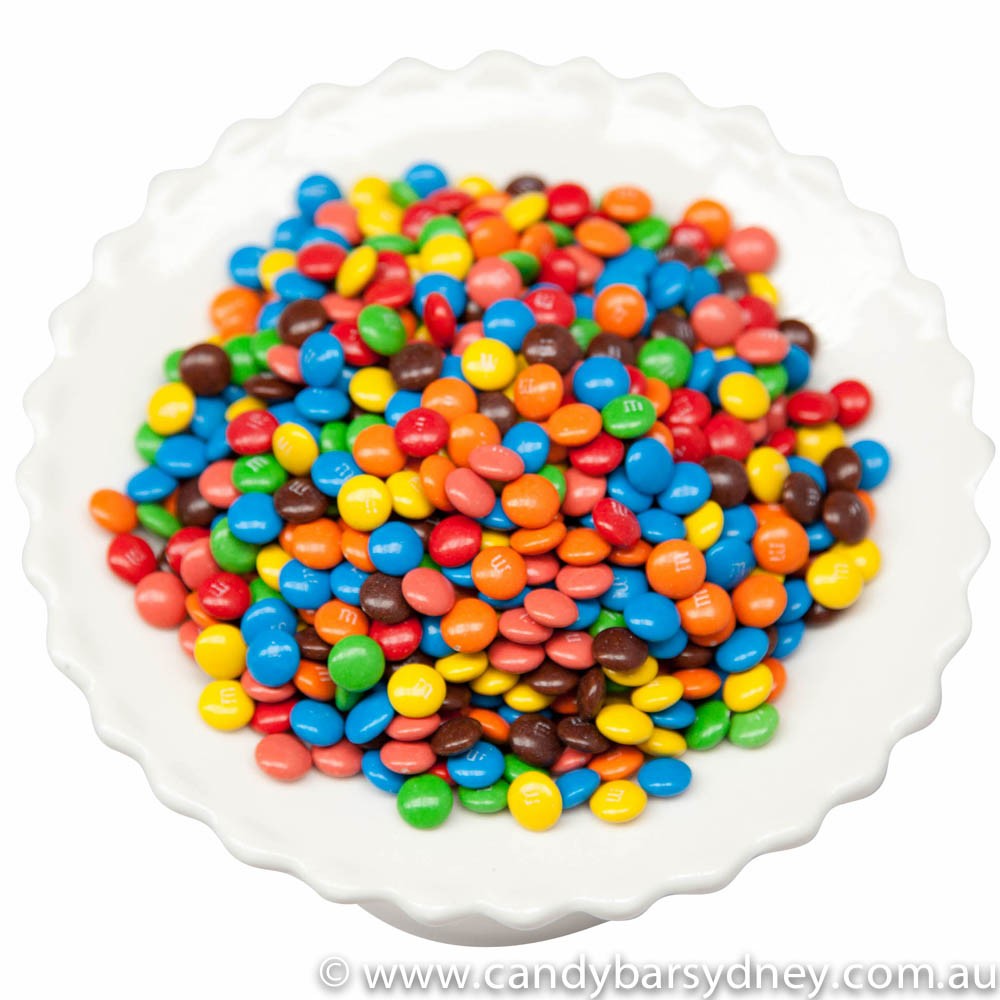 Mini M&M's Milk Chocolate Bulk 1kg Candy Bar Sydney