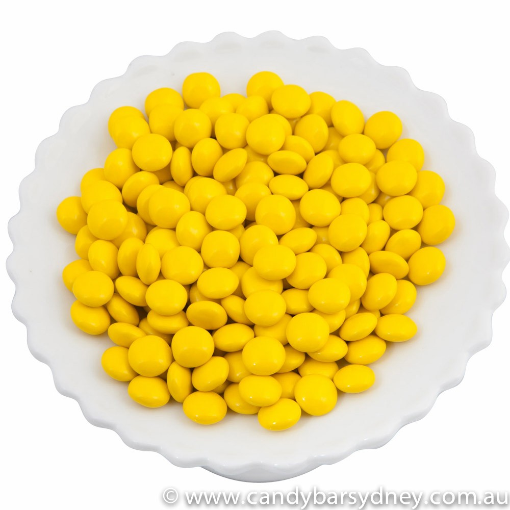 Yellow Chocolate Buttons 1kg - 8kg