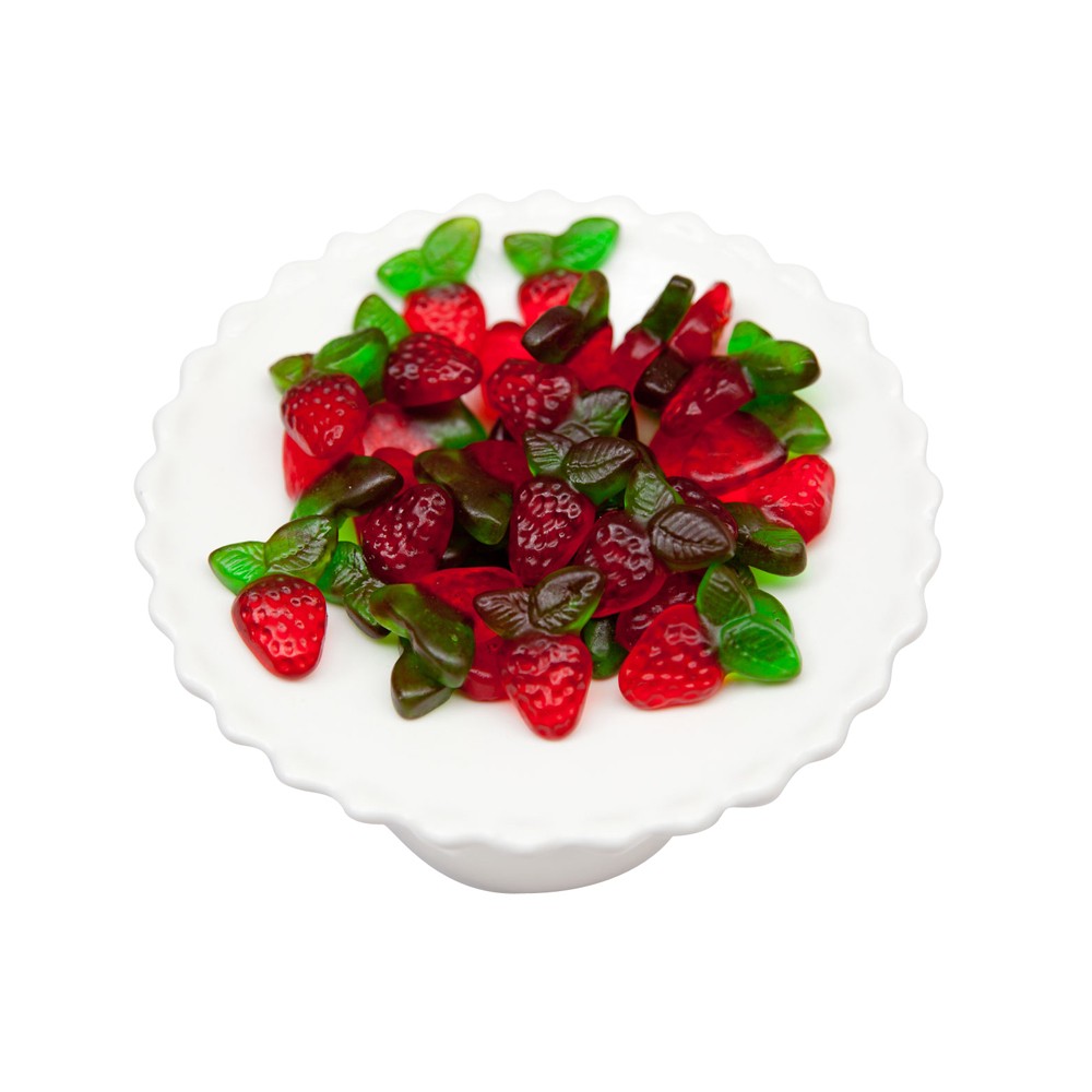 Trolli Strawberries Oiled Lollies 2kg Candy Bar Sydney