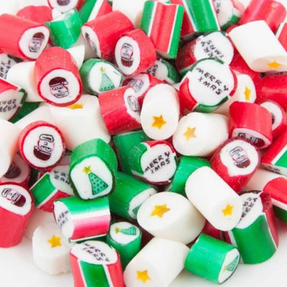 Christmas Rock Candy 1kg | Candy Bar Sydney