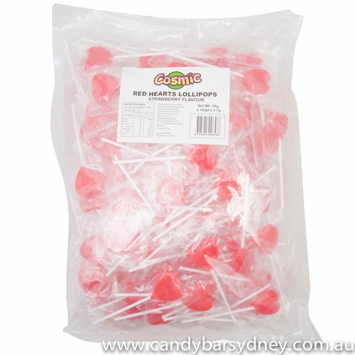 Red Heart Bulk Lollipops 1kg