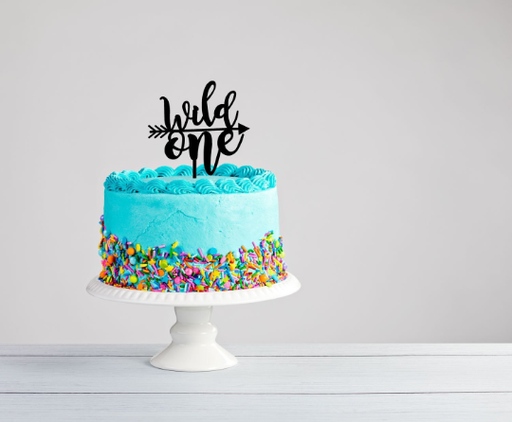 Wild One First Birthday Cake Topper