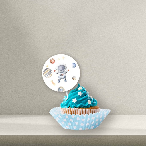 Space Cupcake Topper - Style 4