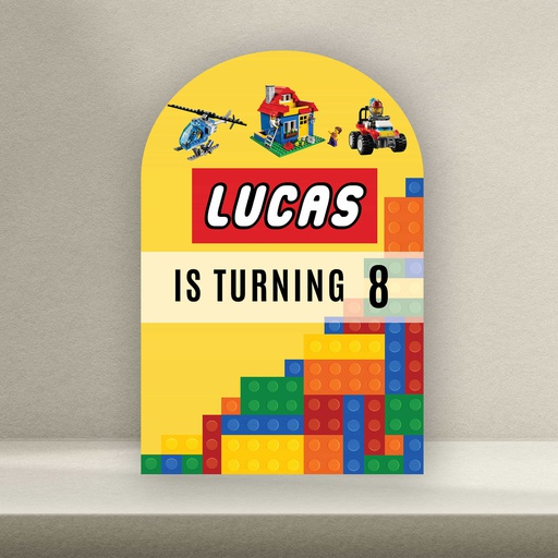 Lego Arch Backdrop