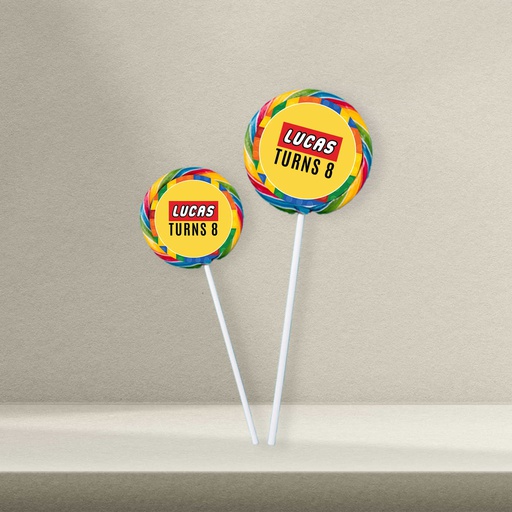 Lego Lollipop Sticker