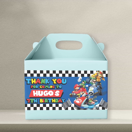 Mario Kart Gift Box Sticker