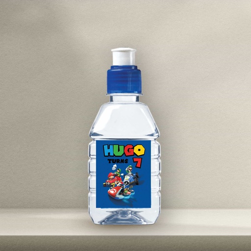 Mario Kart Pop Top Water Bottle Sticker